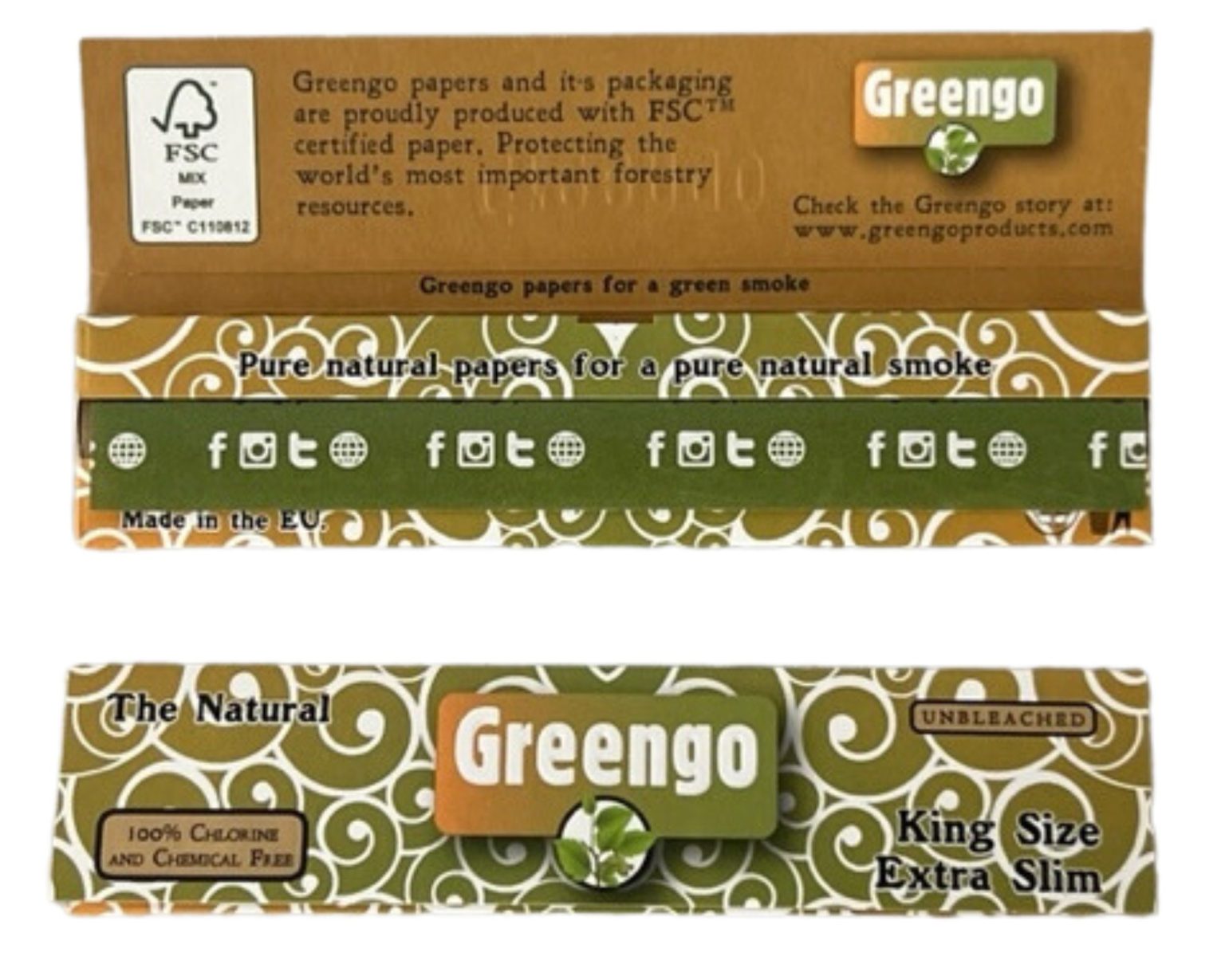 Saverette Greengo King Size Tamaño 110 Mm