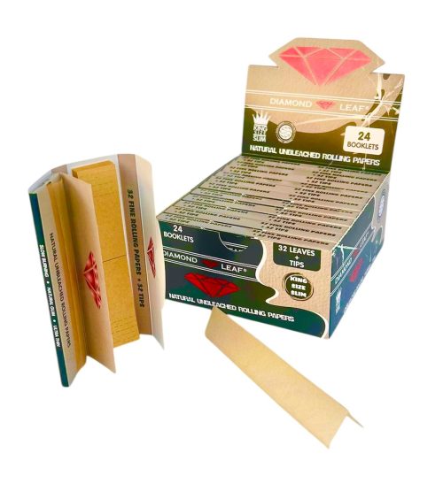 Diamond Leaf Brown Ks Slim 2 in 1