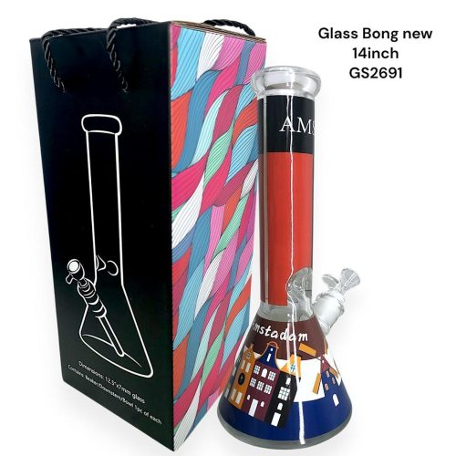 Glass Bong Amsterdam 1 (14 inch)